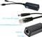 Revotech Desktop Gigabit PoE-Splitter, 2x RJ-45, PoE+ PD Vorschaubild