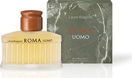 Laura Biagiotti Roma Uomo Aftershave Lotion, 75ml