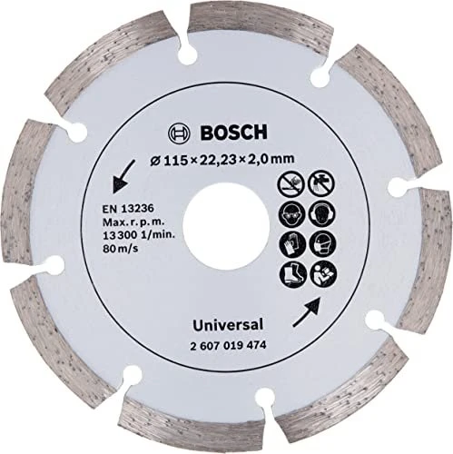 Bosch DIY Baumaterial Diamanttrennscheibe, 115x2x22.23mm, 1 Stück