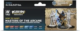 Vallejo Game Color WizKids Masters of the Arcane Farbset, 8-tlg.