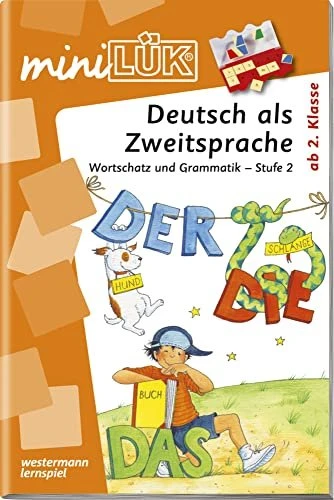 mini LÜK Deutsch als Zweitsprache Wortschatz und Grammatik Stufe 2