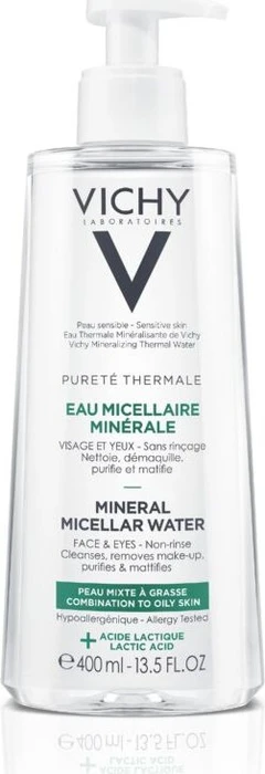 Vichy Purete Thermale Reinigungsfluid Gesicht und Augen, 400ml
