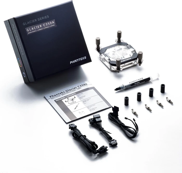 Phanteks Glacier C350a, schwarz