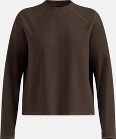 Odlo Cubic Multisport Midlayer Funktionsshirt langarm brown granite (Damen)