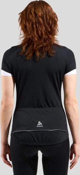 Odlo Essentials Trikot kurzarm schwarz/weiß (Damen)
