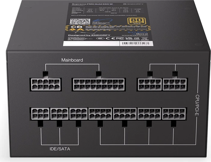 Endorfy Supremo FM5 Gold 650W, ATX