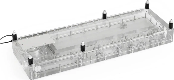 Alphacool Core Distro Plate 420 Links VPP/D5, Verteilerplatte