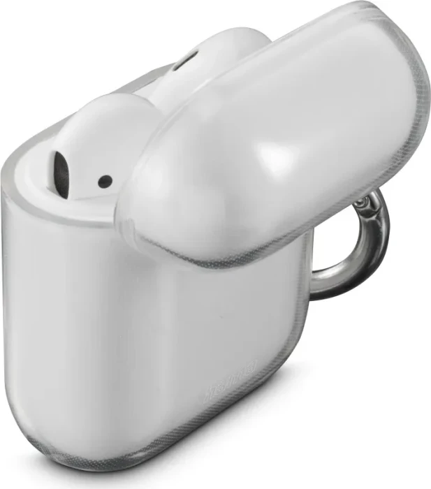 Hama Schutzhülle "Always Clear" für Ladecase Apple AirPods 1./2. Gen