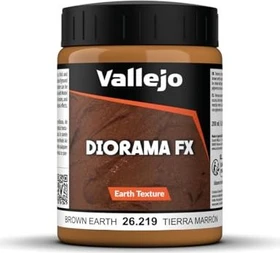 Vallejo Diorama Effects Earth Texture brown earth, 200ml