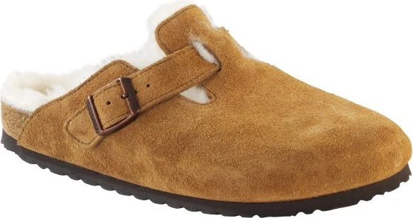 Birkenstock Boston Lammfell mink (Damen)