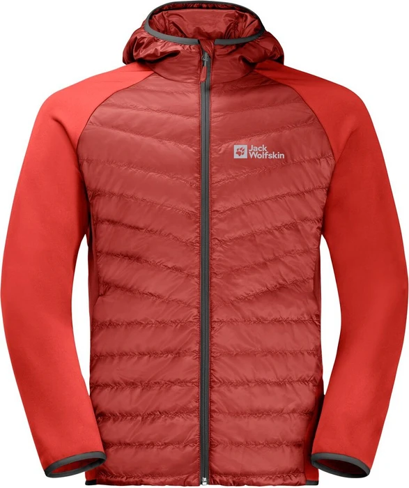 Jack Wolfskin Routeburn Pro Hybrid Funktionsjacke strong red (Herren)