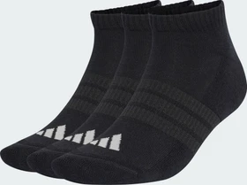 adidas Cushioned Low Cut Socken black/grey two, 3 Paare