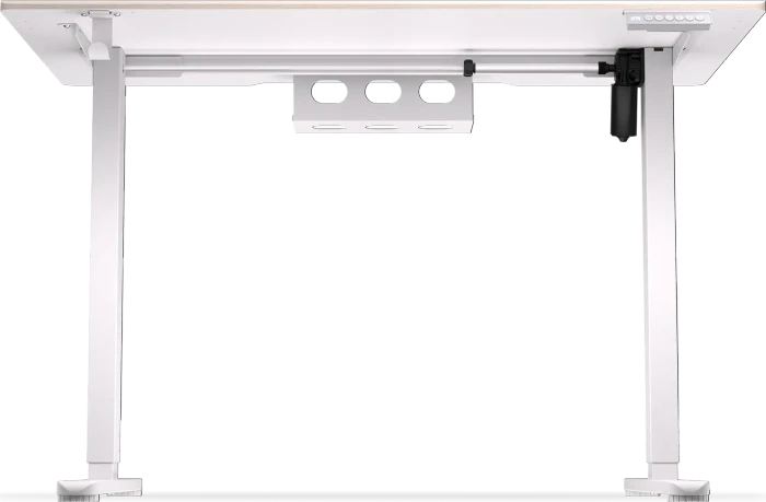 Endorfy Atlas S Electric elektrisch höhenverstellbarer Sitz-Steh-Schreibtisch 114x60cm Light Wood/weiß