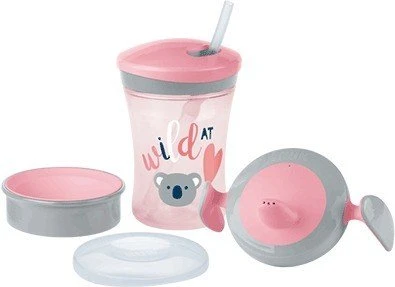 NUK Trinklern-Set, rosa