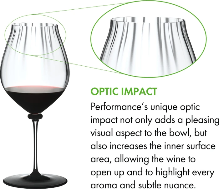 Riedel Fatto A Mano Performance Pinot Noir Rotweinglas