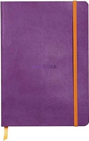 Rhodia Rhodiarama Notizbuch, A5, punktiert, Softcover, violett, 80 Blatt