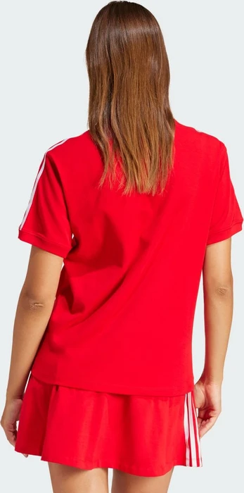 adidas 3-Streifen T-Shirt kurzarm better scarlet (Damen)