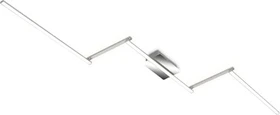Briloner Staff LED Deckenleuchte 24W 143.6cm alu/chrom