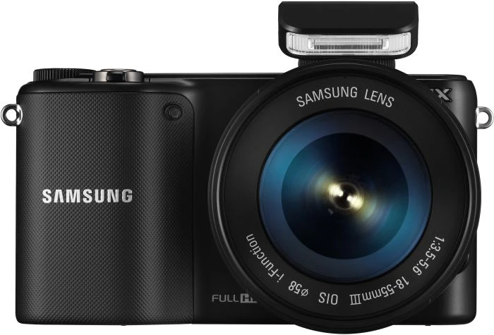 Samsung NX2000 schwarz mit Objektiv NX 18-55mm 3.5-5.6 OIS III i-Function