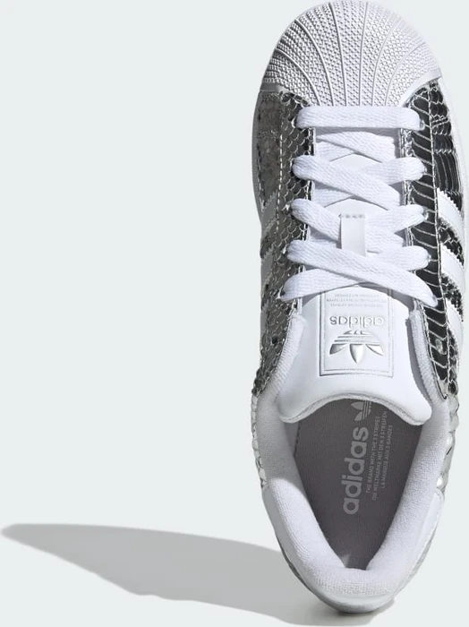 adidas Superstar II silver metallic/cloud white/grey two (Damen)