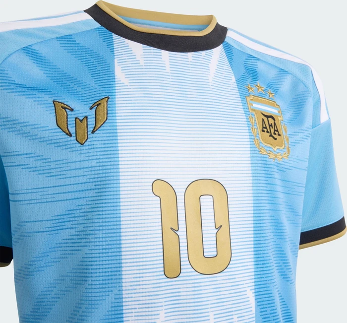 adidas Argentinien Messi 26 Trikot kurzarm light blue (Junior)