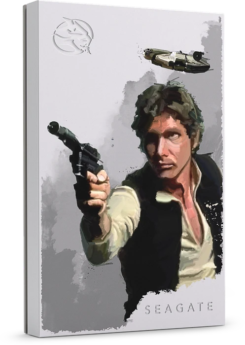Seagate FireCuda Gaming HDD - Han Solo Special Edition, 2TB, +Rescue, USB 3.0 Micro-B