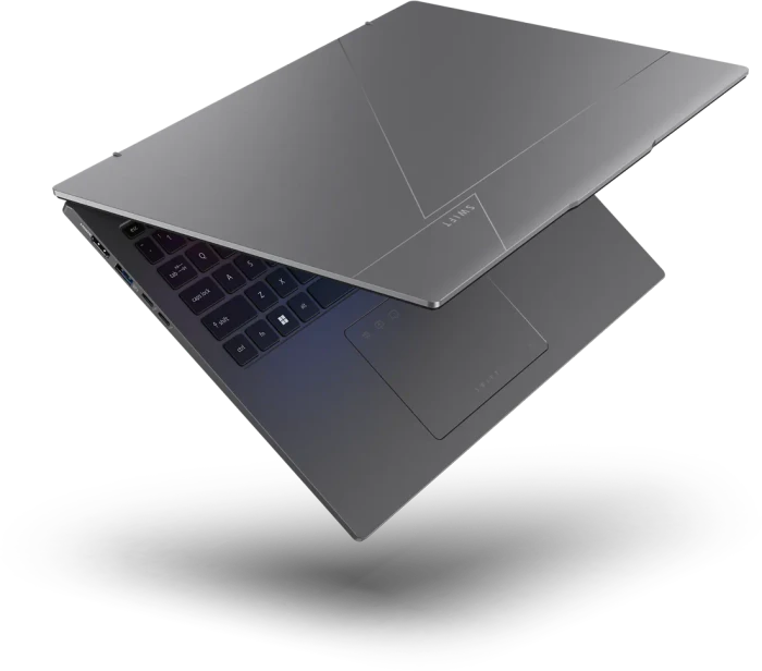 Acer Swift Go 16 OLED SFG16-73-7943, Titanium Gray, Core Ultra 7 255H, 16GB RAM, 1TB SSD, DE