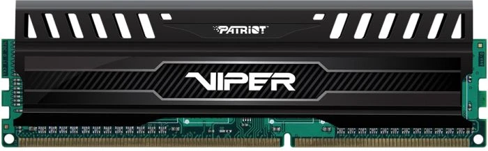 Patriot Viper 3 schwarz UDIMM 8GB Kit, DDR3-1600, CL9-9-9-24