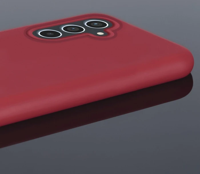 Hama Cover Finest Feel für Samsung Galaxy A54 5G rot