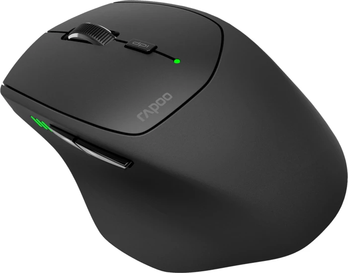 Rapoo 9500M Multi-mode Wireless Keyboard & Mouse schwarz, USB/Bluetooth, DE (18751) – Bild 4 von 6