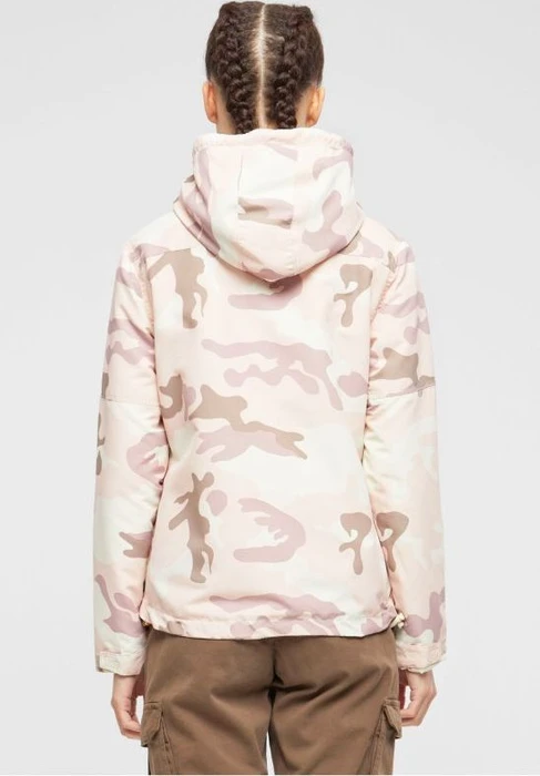 Brandit Windbreaker Frontzip Jacke candy camo (Damen)