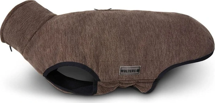 Wolters Fleecejacke Casual Soft & Dry 48cm Hundejacke braun
