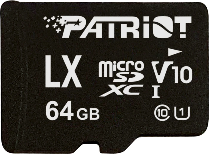 Patriot LX Serie, microSD UHS-I U1, V10