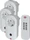 Brennenstuhl RC CE1 3001 Comfort-Line, 3er Funksteckdosen-Set mit Fernbedienung (1507040)