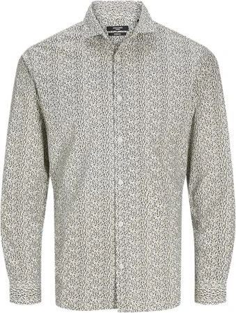 Jack & Jones Slim Fit Hemd langarm cloud dancer (Herren)
