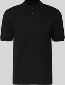 Marc O'Polo Piqué Regular Bio-Baumwolle Poloshirt kurzarm schwarz (Herren)