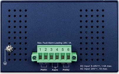 Planet IGS-4215 Industrial Railmount Gigabit Managed Switch, 16x RJ-45, 2x SFP