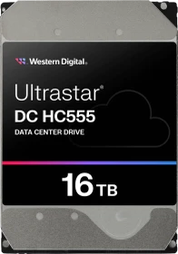Western Digital Ultrastar DC HC555 16TB, SE, 24/7, 512e / 3.5" / SATA 6Gb/s