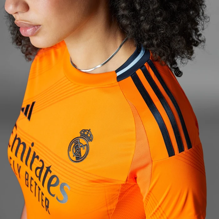 adidas Real Madrid 2024/2025 Auswärtstrikot crew orange (Damen)