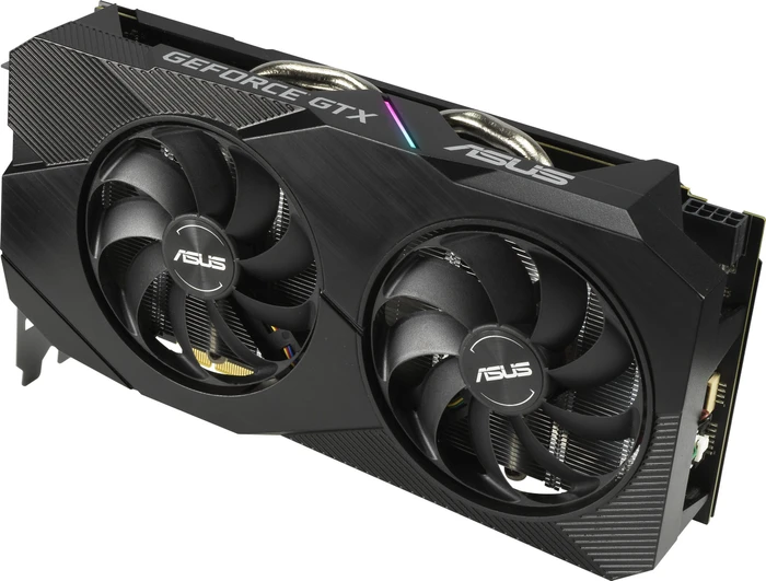 ASUS Dual GeForce GTX 1660 SUPER OC EVO, DUAL-GTX1660S-O6G-EVO, 6GB GDDR6, DVI, HDMI, DP