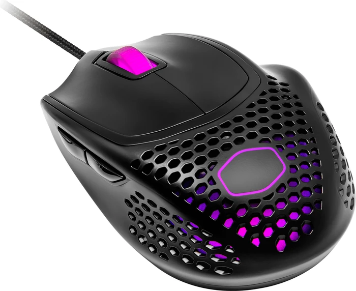 Cooler Master MasterMouse MM720 RGB Gaming Maus schwarz matt, USB