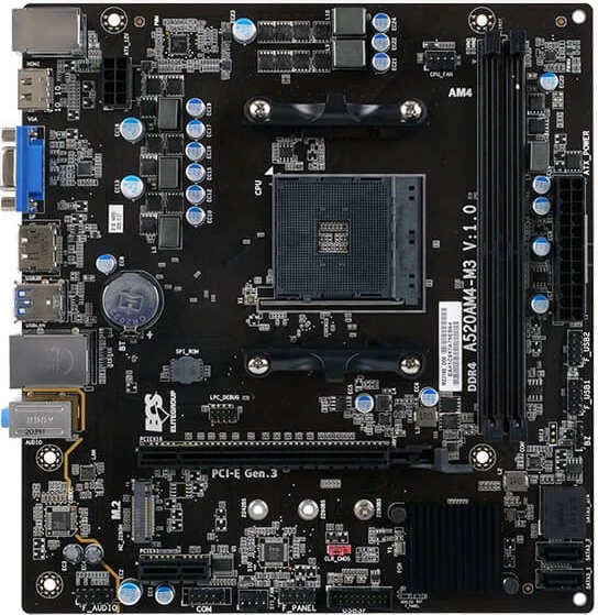 ECS Elitegroup A520AM4-M3 (AMD AM4)