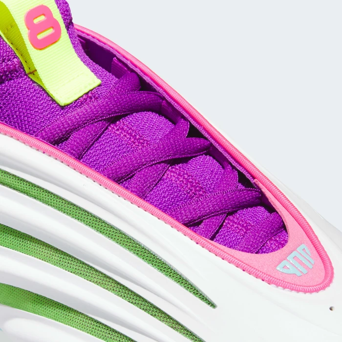 adidas Harden Volume 9 cloud white/lucid lime/lucid pink