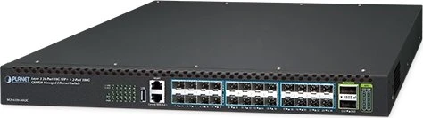 Planet XGS-6350 Rackmount 10G Managed Switch, 24x SFP+, 2x QSFP28