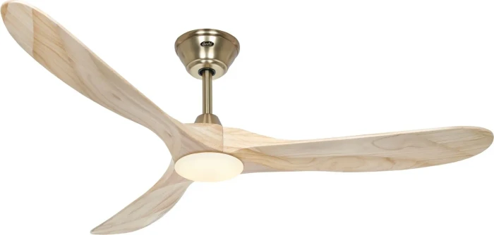 CasaFan Eco Genuino-L 152 MG-NT Deckenventilator holz/messing gebürstet