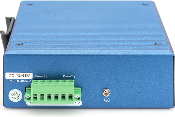Digitus DN-65 Industrial Railmount Gigabit Switch, 8x RJ-45, 4x SFP