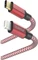 Hama Ladekabel Reflective USB-C/Lightning 1.5m Nylon rot Vorschaubild