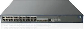 HP 5120 EI 24G Rackmount Gigabit Managed Switch, 20x RJ-45, 4x RJ-45/SFP, 2x Erweiterungsslot, PoE+ (JG236A)