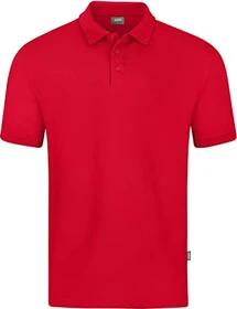 Jako Polo Doubletex Poloshirt kurzarm rot