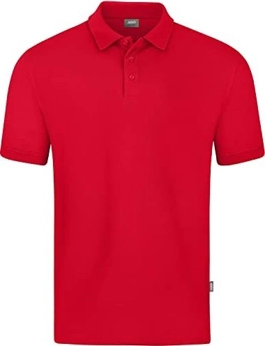 Jako Polo Doubletex Poloshirt kurzarm rot